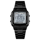 SKMEI 1381 Multifunctional Men Outdoor Business Sport Noctilucent Waterproof Digital Wrist Watch